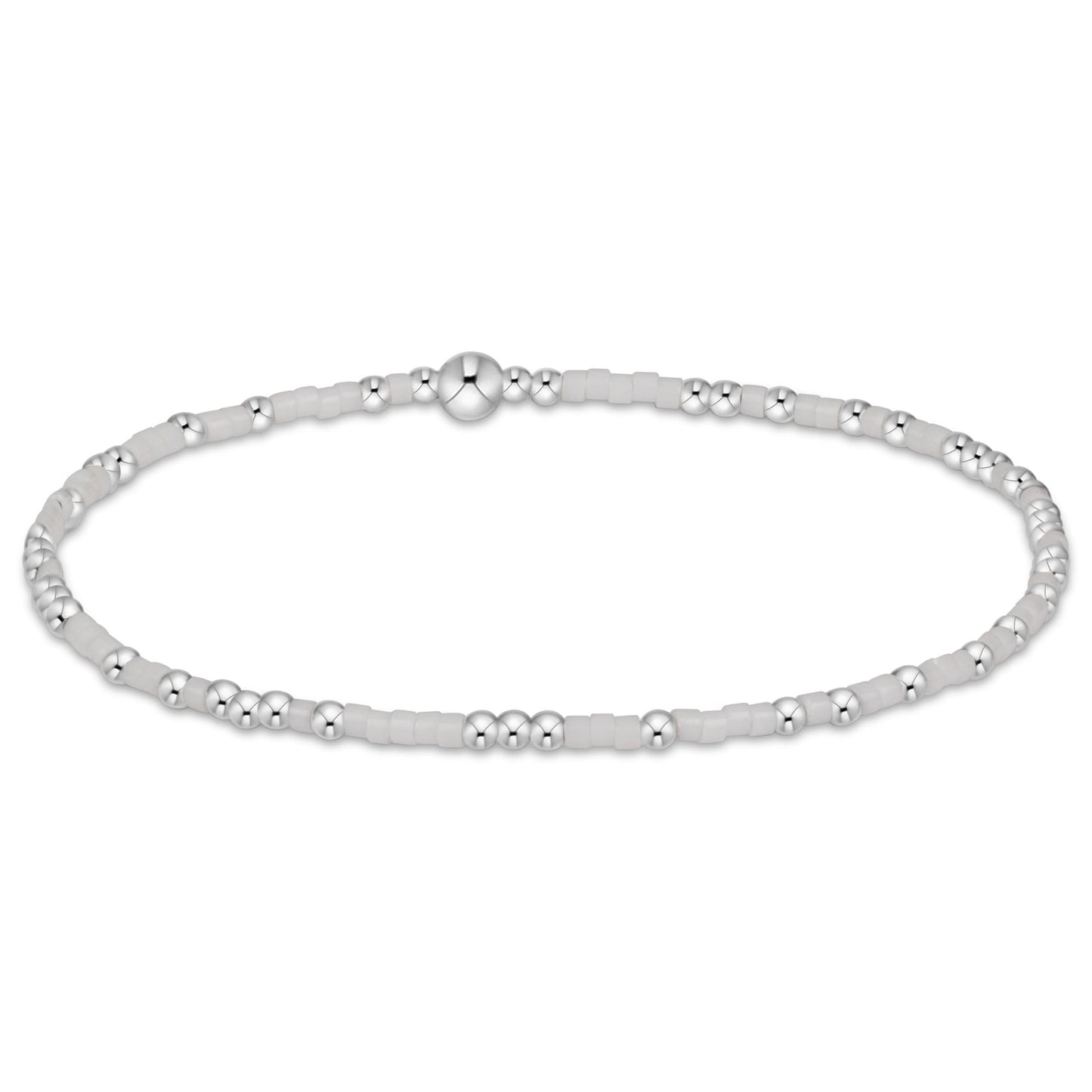 Hope Unwritten Sterling Bracelet - White