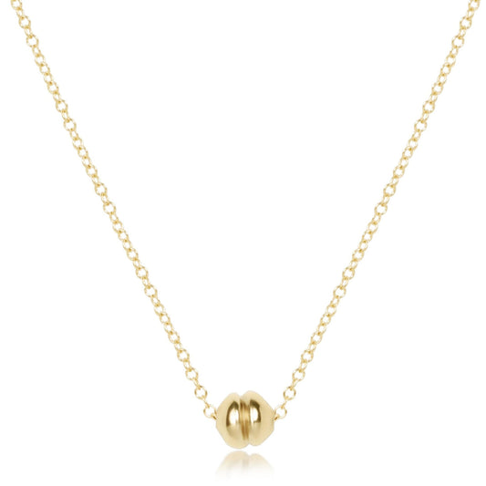 16" Necklace Gold - Admire Small Gold