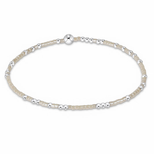 Hope Unwritten Sterling Bracelet - Milkshake