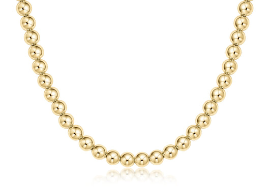 Choker Classic Gold 6mm Bead