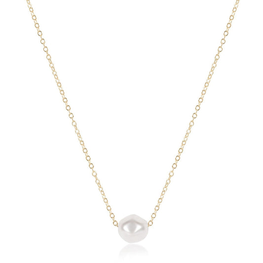 16" Necklace Gold - Admire Pearl