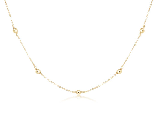 Choker Simplicity Chain Gold - Classic 4mm Gold