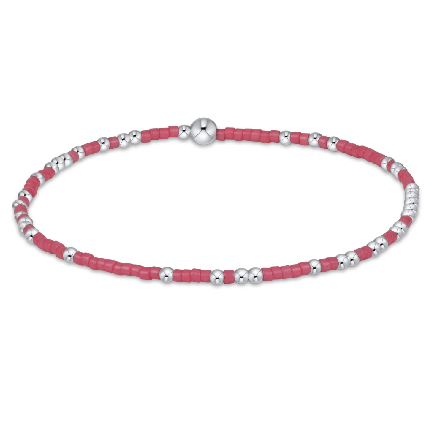 Hope Unwritten Sterling Bracelet - Bright Pink
